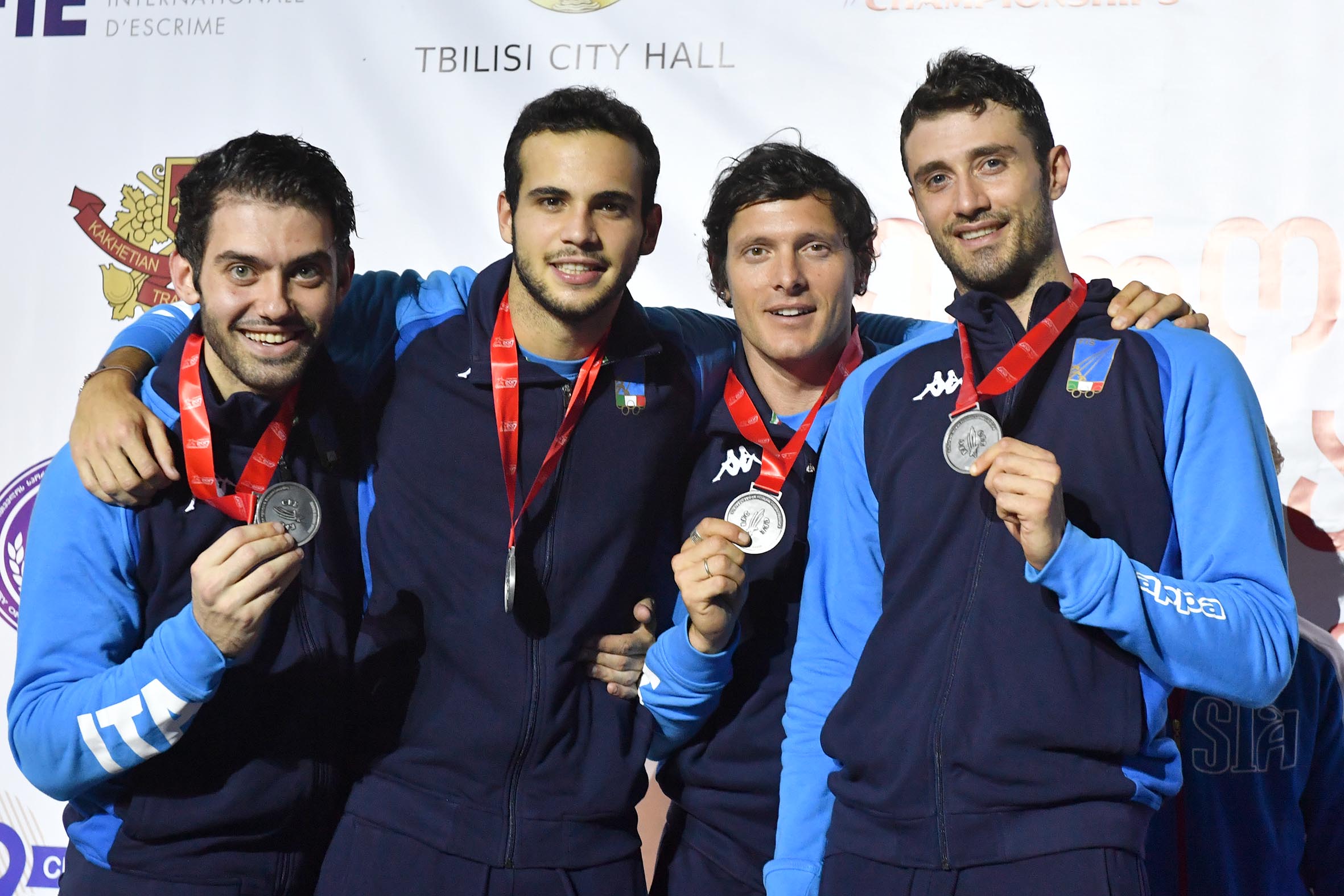 Montano sul podio di Tbilisi