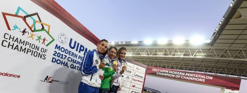 Alice Sotero sul podio di Doha