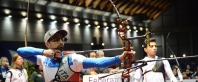 Massimiliano Mandia, tricolore assoluto nell'olimpico indoor