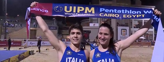 Gloria Tocchi vince la staffetta mista a Il Cairo