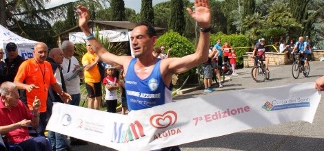 Angelo Iannelli vittorioso nella Mami Run