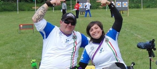 Alberto Simonelli ed Eleonora Sarti, oro nel mixed team a Dubai