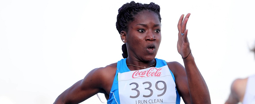 La sprinter Zaynab Dosso, prima sui 60m a Magglingen