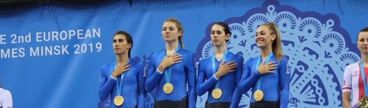 Letizia Paternoster e il quartetto azzurro con l'oro di MInsk