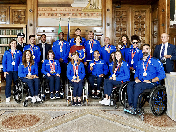 Fiamme Azzurre, primo concorso per atleti paralimpici