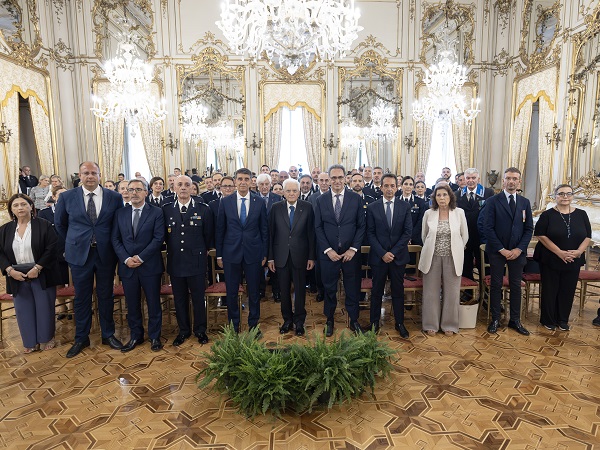 La Polizia Penitenziaria ricevuta dal Presidente Mattarella