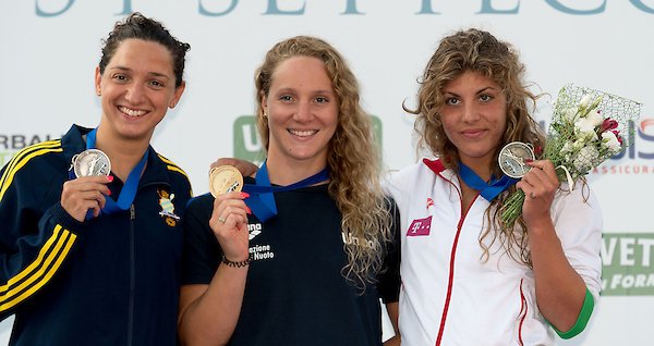 Ilaria Bianchi sul podio al Settecolli