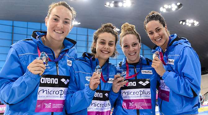 Nuoto, Ilaria Bianchi doppio podio agli Europei