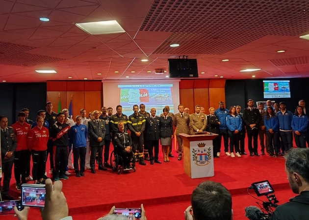 Presentazione evento "Viva l'Italia" - Cinecitt&agrave; World