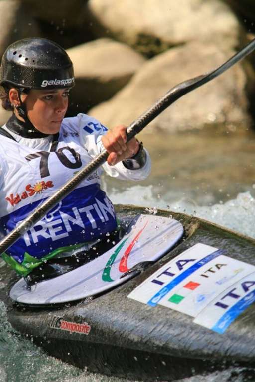 Canoa, debutto in slalom per Chiara Sabattini