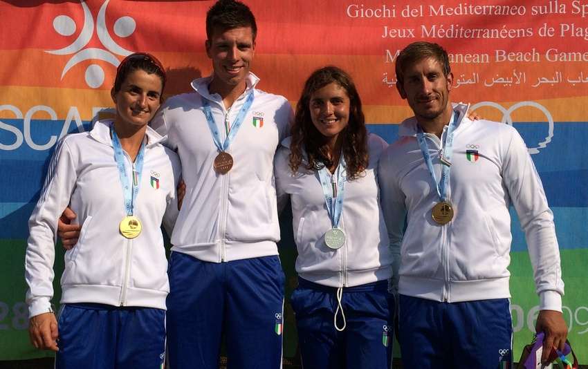 Canoa, Stefania Cicali oro ai Mediterranean Beach Games