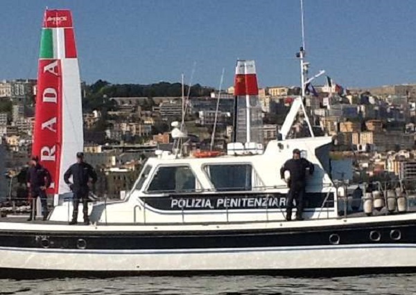 Imbarcazione della Polizia Penitenziaria
