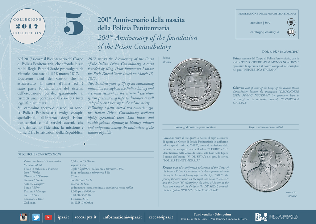 Locandina Moneta Bicentenario