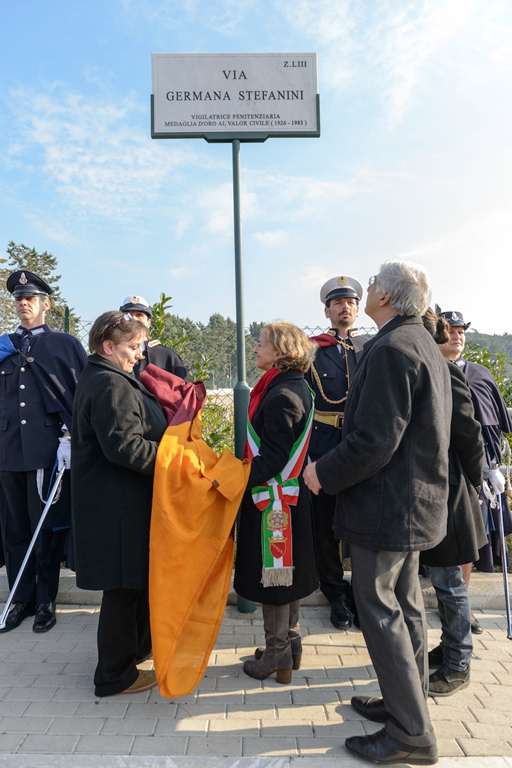Germana Stefanini (MOMC) intitolata una strada