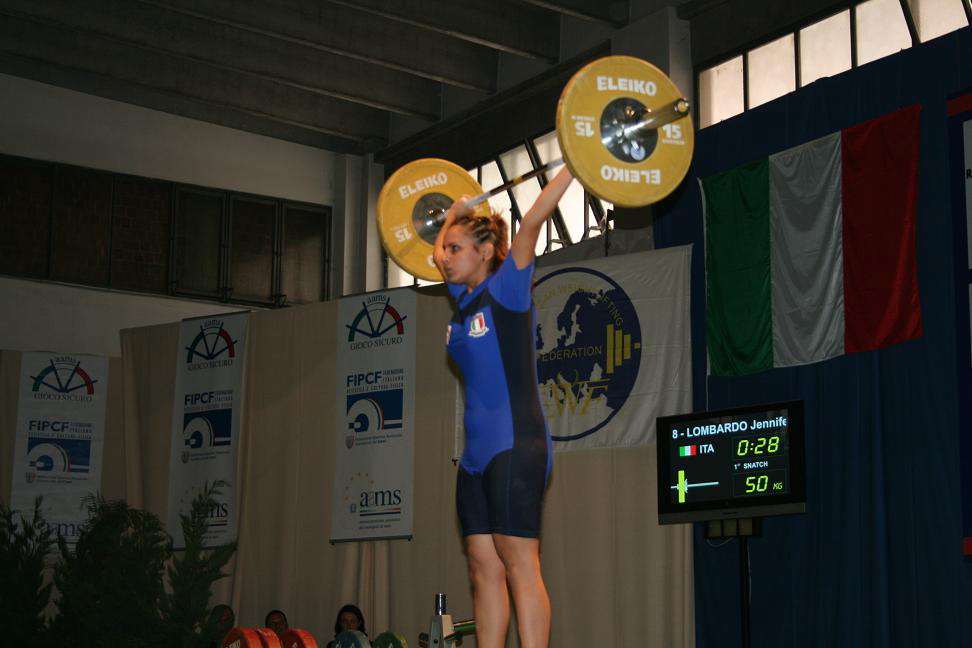 Mediterranei, Jennifer Lombardo accarezza la medaglia