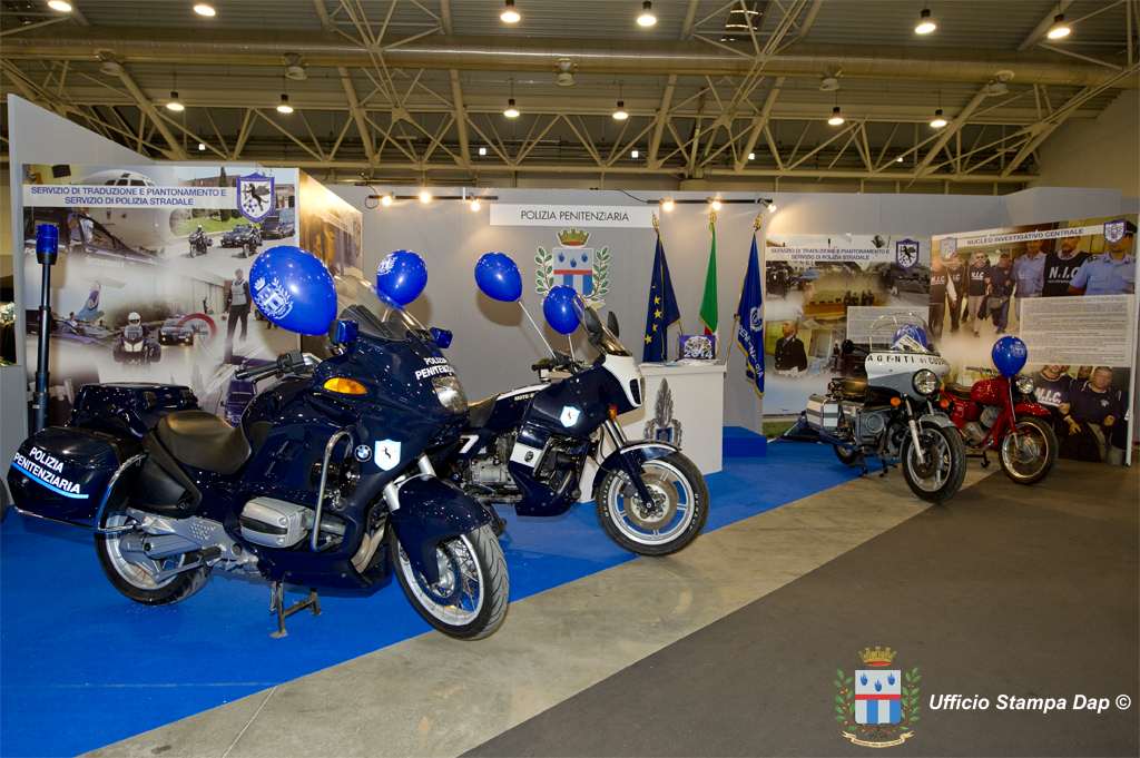 La Polizia Penitenziaria al Roma Motodays 2014