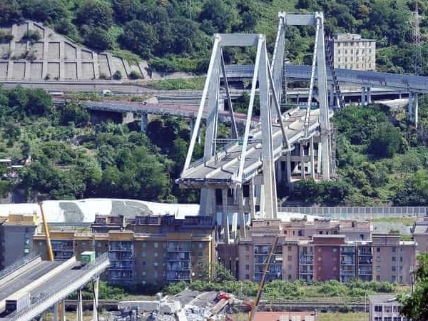 Il ponte Morandi di genova