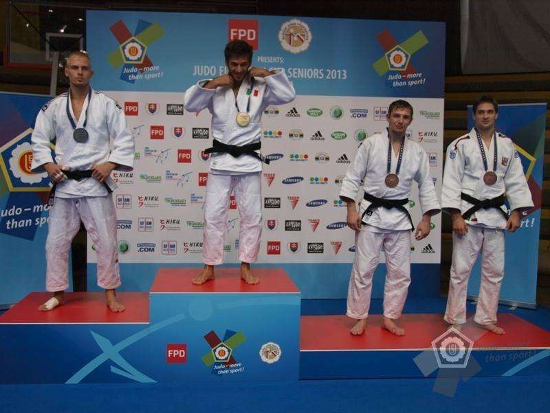 Judo, sorriso Maddaloni a Bratislava
