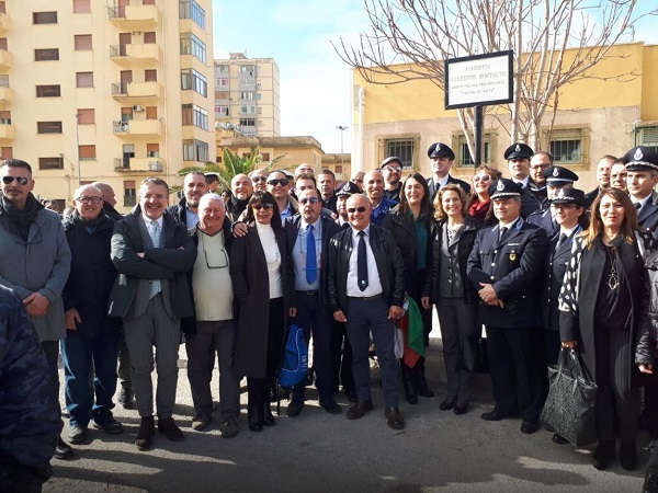 Cerimonia di intitolazione della piazza a Giuseppe Montalto